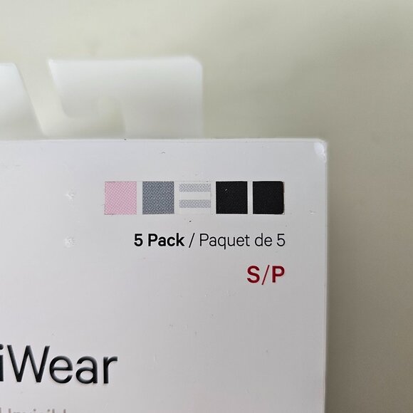 NWT LULULEMON Multi Color Smooth & Invisible InvisiWear MR Thong 5-Pack Small - Picture 3 of 6